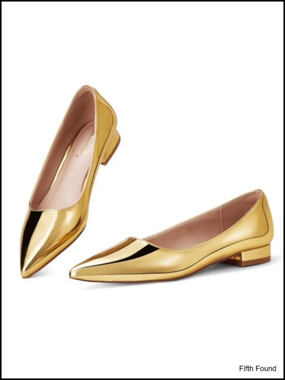 Pointed Toe Faux Leather Flats with Ankle Strap Cushioned Slip-On